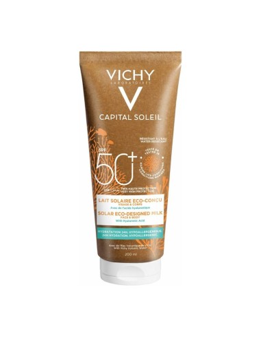 Vichy - Capital Soleil Eco lait SPF50 tube - 200 ml