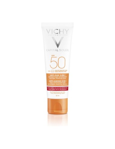 Vichy - Ideal Soleil Creme Anti-Age SPF50+ flacon - 50 ml