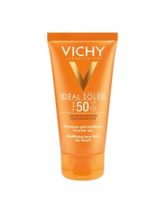 Vichy - Capital Soleil Emulsion anti-brillance toucher sec SPF50 tube - 50 ml