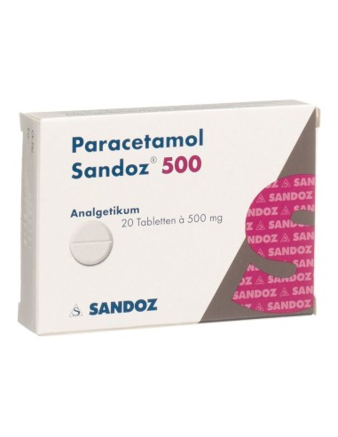 Paracétamol 500 - 20 x 500 mg
