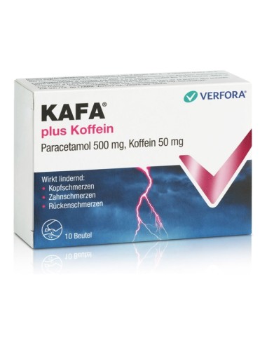 Kafa plus caféine sachet - 10 x 500 mg
