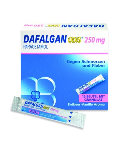 Dafalgan Odis granulé sachet - 16 x 250 mg