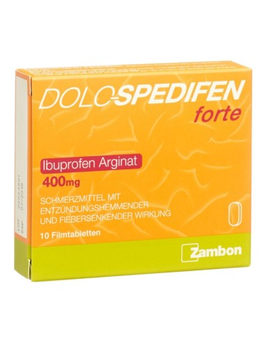 Dolo-Spedifen forte comprimé pelliculé - 10 x 400 mg