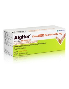 Algifor Dolo forte suspension en sachet - 10 x 400 mg