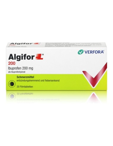 Algifor-L comprimé pelliculé - 20 x 200 mg