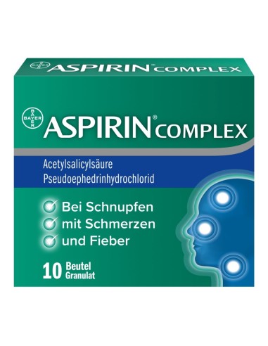 Aspirine Complexe granulé - 10 ou 20 sachets