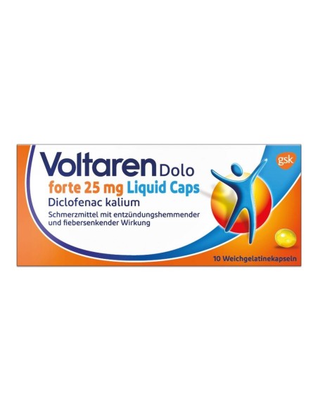 Voltaren Dolo Forte Capsule Liquide 10 X 25 Mg