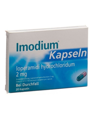 Imodium Capsules - 20 x 2 mg