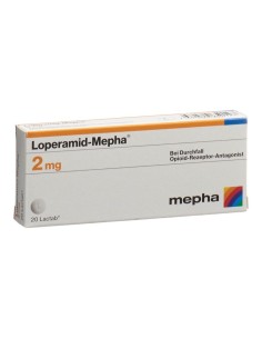 Loperamid-Mepha comprimé 2 mg - 20 pièces