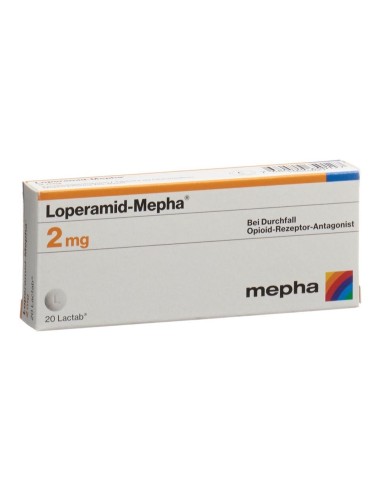 Loperamid-Mepha comprimé 2 mg - 20 pièces