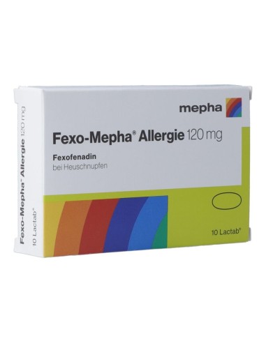 Fexo-Mepha Allergie comprimé 120 mg - 10 pièces