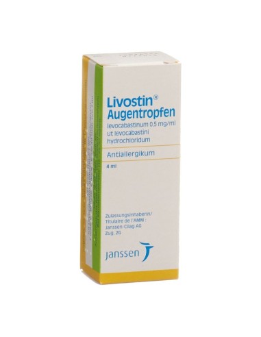 Livostin gouttes ophtalmique 0.5 mg/ml flacon - 4 ml