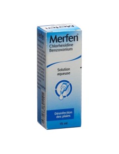 Merfen solution aqueuse incolore - 15 ml, 50 ml ou 100 ml