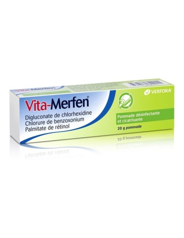 Vita-Merfen pommade tube - 20 g, 40 g ou 100 g