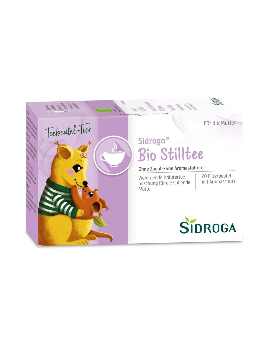 Sidroga - Infusion bio favorisant l'allaitement sachet - 20 x 1.5 g