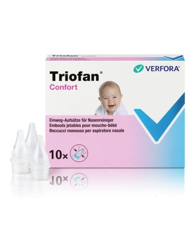 Verfora - Triofan Confort Embouts mouche-bébé - 10 pièces