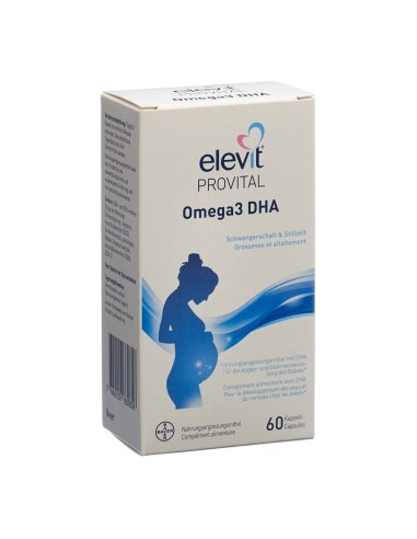 Elevit PROVITAL oméga3 DHA capsules - 60 pièces