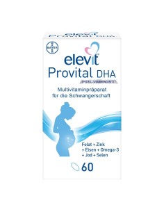 Elevit Provital DHA capsules - 60 pièces
