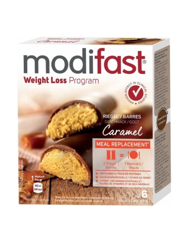 Modifast - Weight Loss Program - Barres, sachet - 6 x 31 g