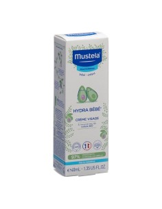 Mustela - Hydra bébé crème visage peau normale tube - 40 ml