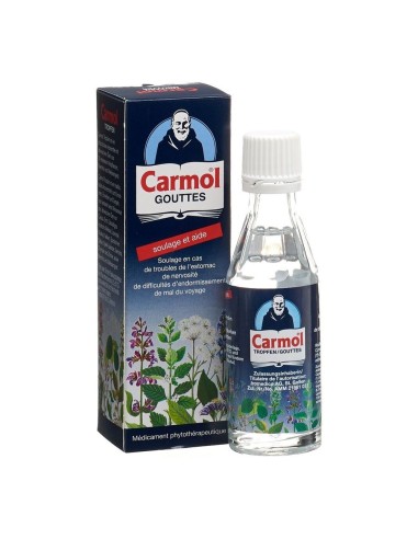 Carmol gouttes flacon - 20, 40, 80, 160 ou 200 ml