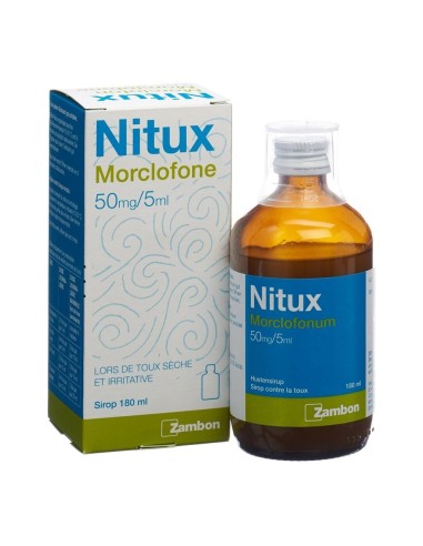 Nitux sirop flacon - 180 ml