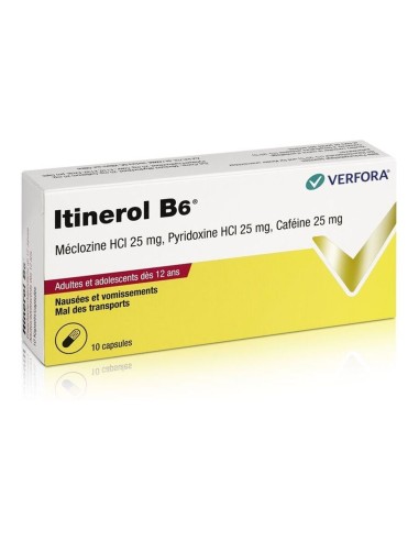 Itinerol B6 - 10 capsules