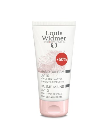 Louis Widmer - Baume Mains UV 10 Parfum tube - 75 ml