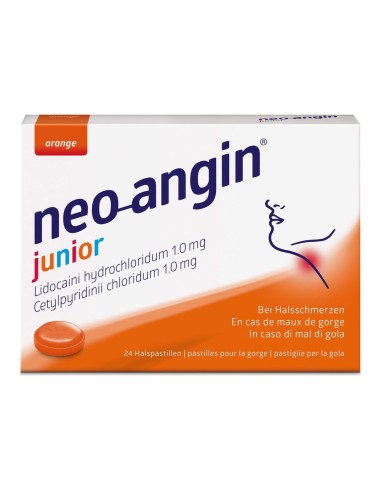 Neo-angin junior pastilles pour la gorge - 24 pièces