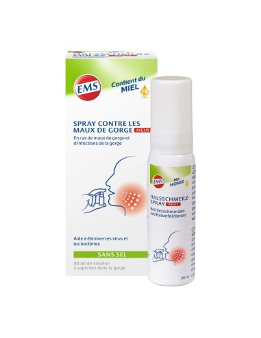 Spray contre les maux de gorge aigus - 30 ml