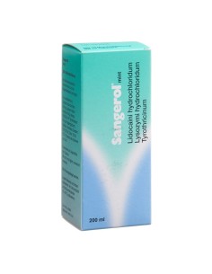 Sangerol collutoire mint sans sucre flacon - 200 ml
