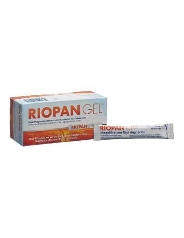 Takeda - Riopan Gel 800 mg sachet 10 ml - 20 ou 50 pièces