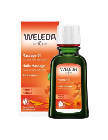 Weleda - ARNICA Huile massage flacon - 50 ml, 100 ml ou 200 ml