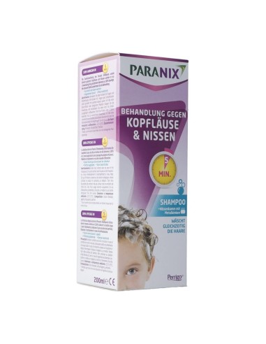 Paranix 5 minutes shampooing traitant + peigne flacon - 200 ml