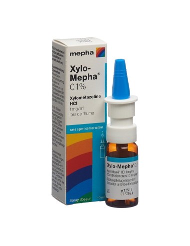 Xylo-Mepha spray doseur 0.1 % adulte - flacon 10 ml