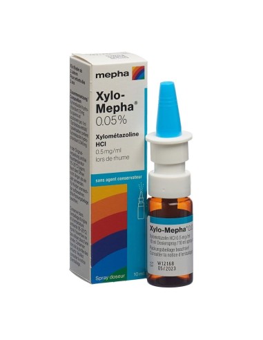 Xylo-Mepha spray doseur 0.05 % enfant - flacon 10 ml