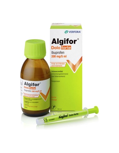 Algifor Dolo Junior suspension 100mg/5ml - flacon de 200ml