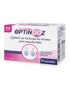 Axamed - Optinooz Embouts de rechange pour mouche bébé - 8 pièces