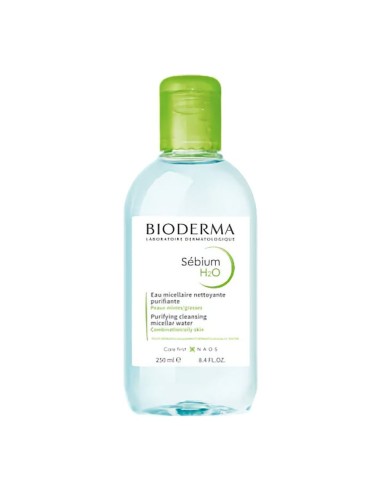 Bioderma - Sébium H2O Solution Micellaire Flacon - 250 ou 500 ml