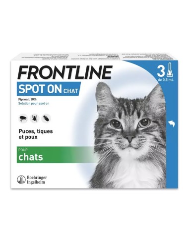 Frontline Spot On Chat - 3 pipettes