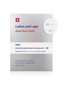 Lubex anti-age dual face mask - 2 pces
