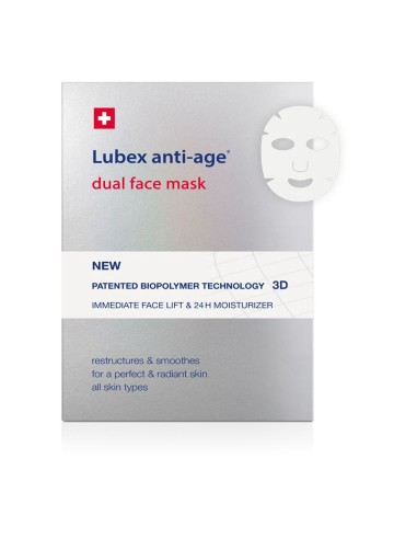 Lubex anti-age dual face mask - 2 pces